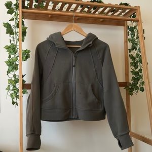 Lululemon Scuba Oversized Fit Full Zip Hoodie - Carob Brown